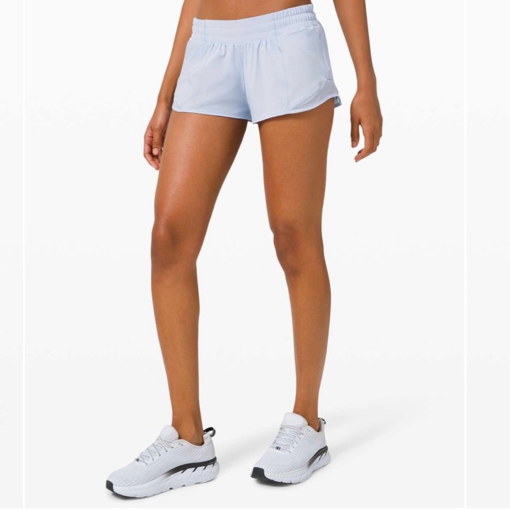 Lululemon Hotty Hot 2.5 inch LOW RISE Shorts